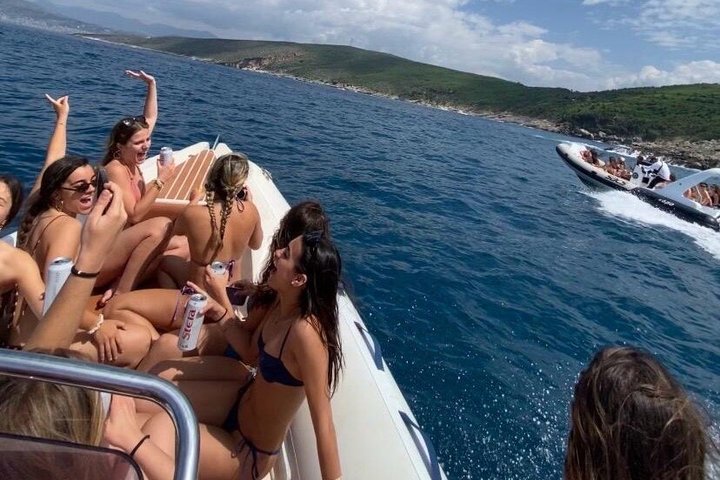 SpeedBoat Trip to 5 Islands of Ksamil & Swimming