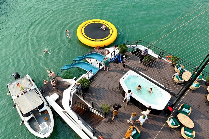 Halong Bay & Lan Ha Bay Luxury Day Cruise by The Halong Catamaran