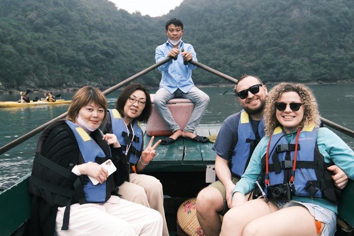 Halong Bay & Lan Ha Bay Luxury Day Cruise by The Halong Catamaran