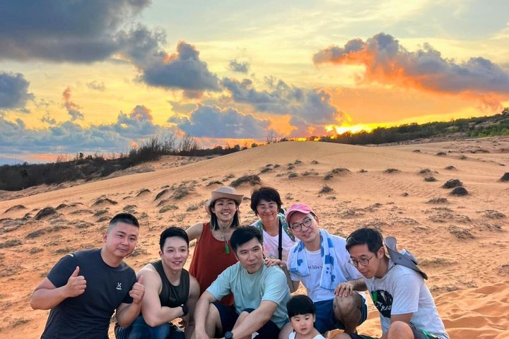 Sunrise or Sunset Private Jeep Tour of Sand Dunes Mui Ne, Vietnam