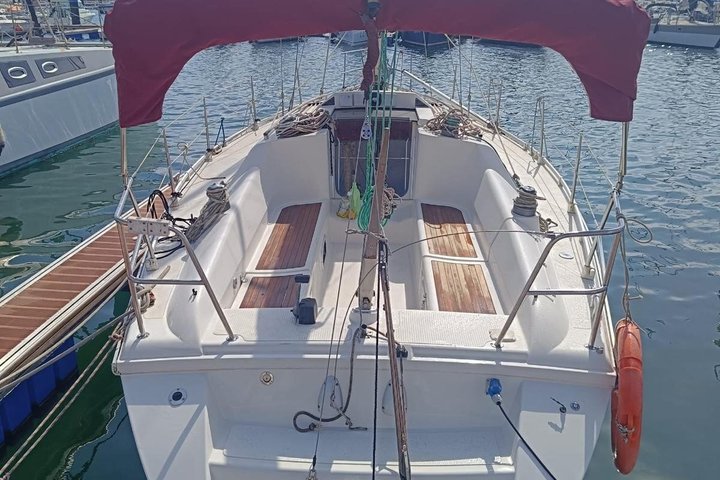 Sailing boat Algeciras Bay with Dolphins and Tapas