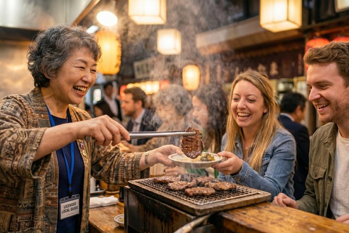 Sendai Gyutan Local Food Tour with Licensed Guide
