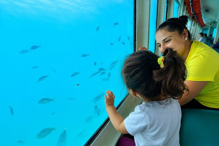 90 Minutes Glass Bottom Boat with Mermaid Show