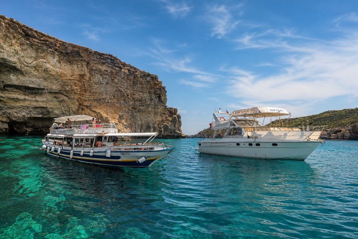Half day Cruise - Comino, Gozo, Blue & Crystal Lagoon, and Caves