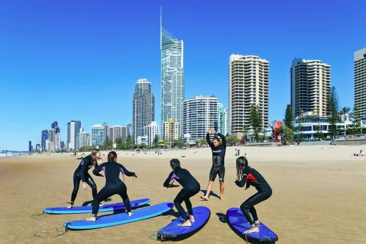 Learn to Surf at Surfers Paradise on the Gold Coast