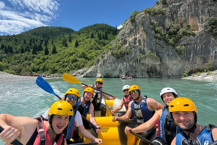 Vjosa Rafting Getaway: Rafting Tour in Vjosa River, Permet