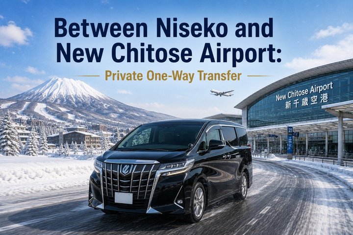 Between Niseko and New Chitose Airport: Private One-Way Transfer