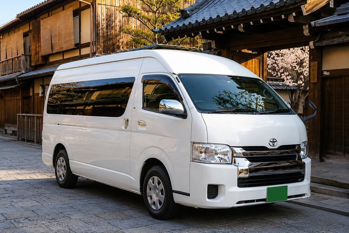 Private Hiace Hire in Kansai Area Osaka English Speaking Driver