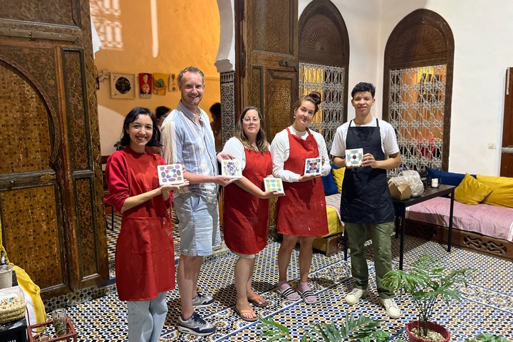 Zellige Workshop in Tetouan