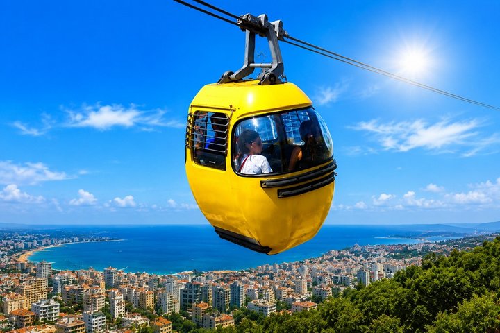 Private Jeita Grotto, Harissa, Jounieh Cable Car Tour from Beirut