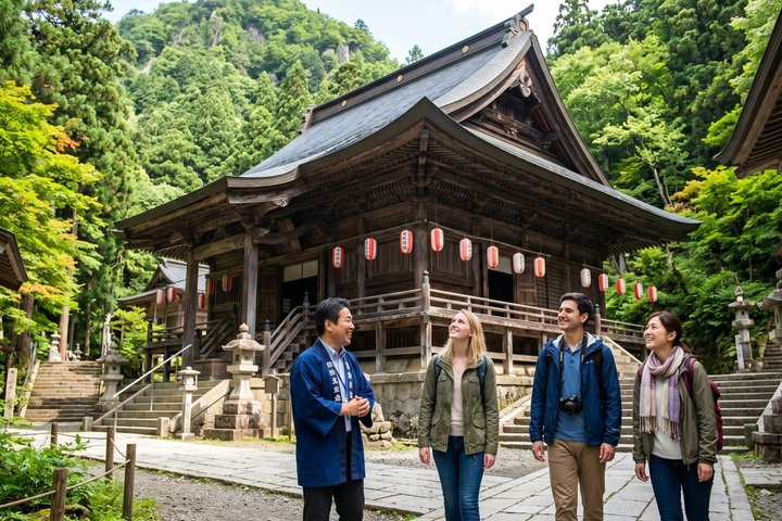 Yamagata & Yamadera Customized Half-Day Tour with Licensed Guide