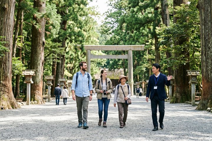 Ise Jingu Shrine Customized Tour in 1 Day, Licensed Guide