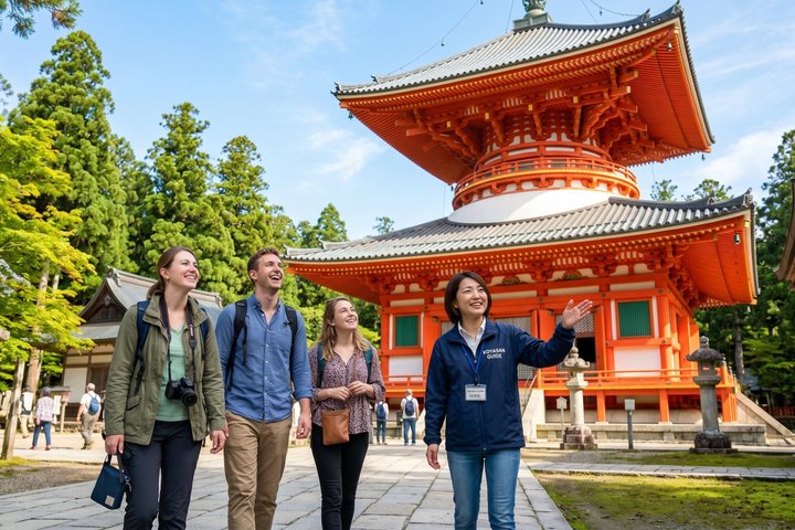 Mt. Koya Sacred Sites Half-Day Tour with Licensed Guide