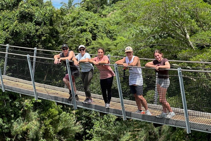 Cruiseship Zipline Adventure Tour with SkyBridge in Vanuatu