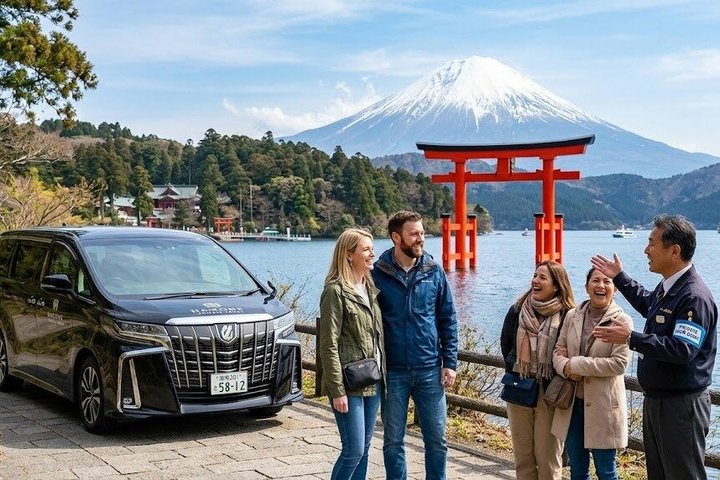 Hakone in 1 Day by Private Car with Licensed Guide