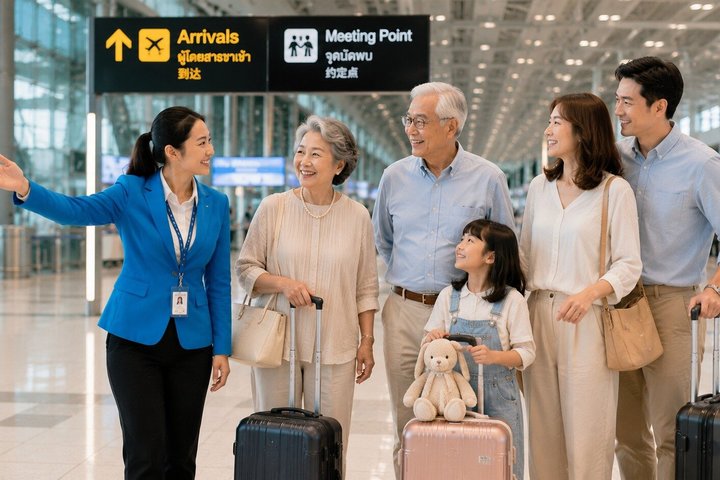 Bangkok Airports Fast-Track Immigration Meet & Greet