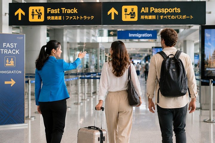Bangkok Airports Fast-Track Immigration Meet & Greet