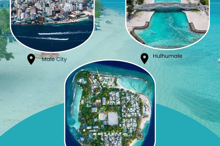 Maldives 3 Island City Tour from Malé Hulhumalé and Villingili