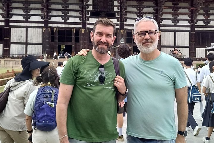 Nara Day Trip from Osaka by Private Car with Licensed Guide