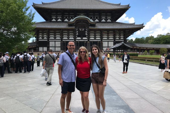 Nara Day Trip from Osaka by Private Car with Licensed Guide