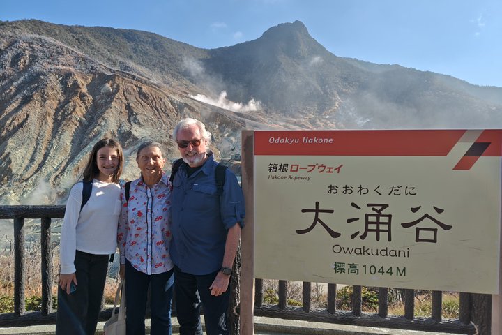 Hakone in 1 Day by Private Car with Licensed Guide