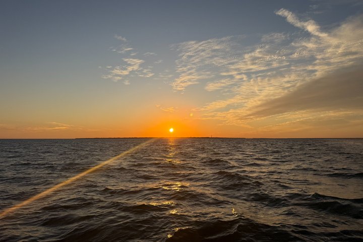 Sunset Dolphin Cruise with Sanibel Lighthouse Views