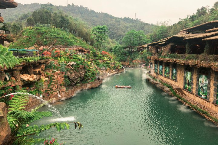 Guangzhou: Gulong Gorge Glass Skywalk & Go-Kart Adventure