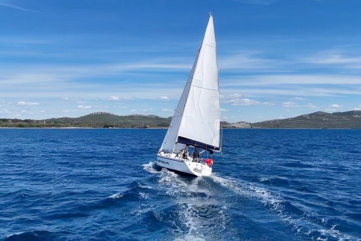 Pula: Half-Day Sailing with Drinks, SUP & GoPro (Max 7 Guests)