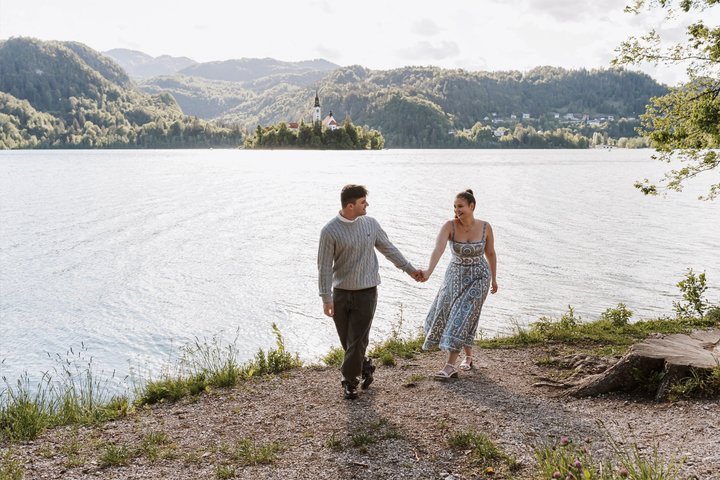 Private Photoshoot at Lake Bled