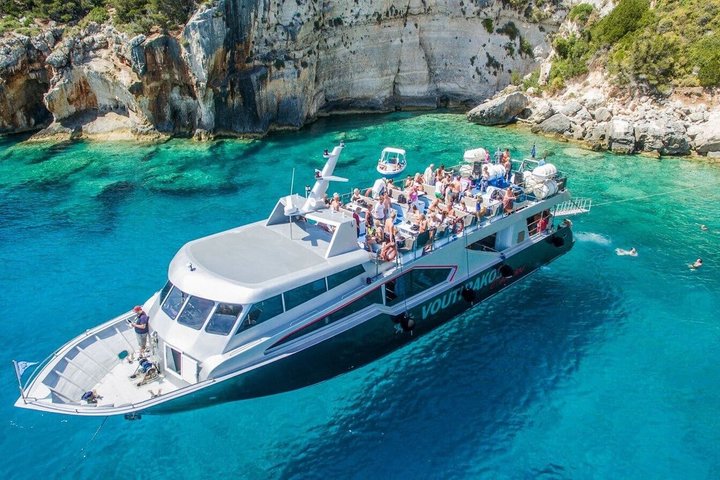 Zakynthos VIP Yacht Tour: Discover Hidden Gems Around the Island