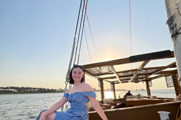 Private Romantic Nile Felucca Cairo Sunset Dining