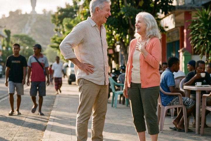 Private Romantic Heritage Walking Tour in Historic Dili