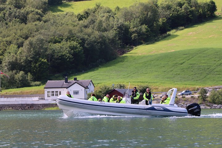 Olden: Rib Boat Sightseeing on the Fjord