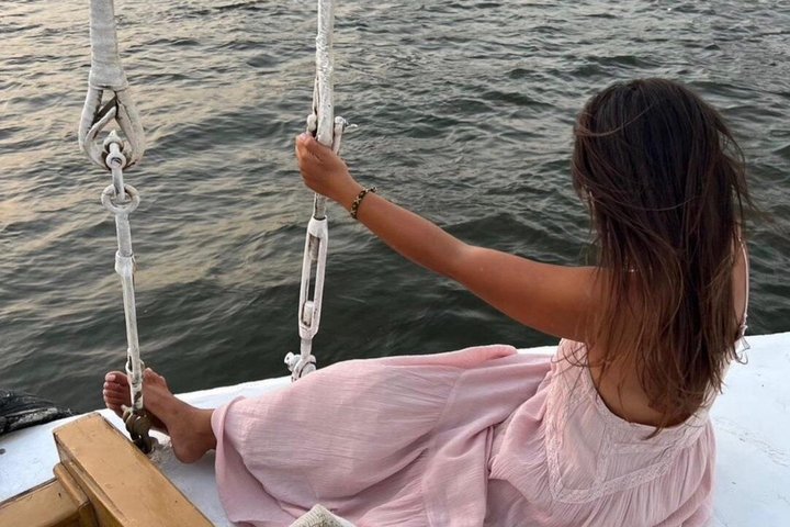 Private Romantic Nile Felucca Cairo Sunset Dining