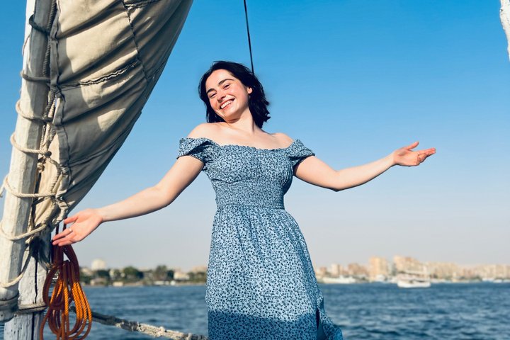 Private Romantic Nile Felucca Cairo Sunset Dining