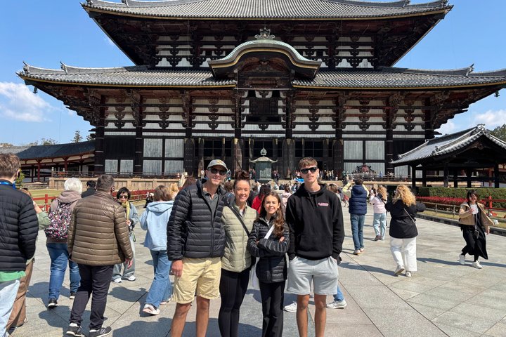 Nara Day Trip from Osaka by Private Car with Licensed Guide
