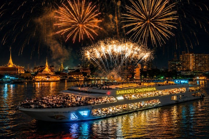 Bangkok Luxury Dinner Cruise with Thai Cultural Show by Sawasdee
