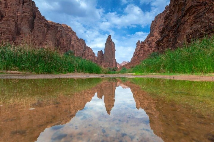 From AlUla: Wadi Al Disah Canyon Adventure