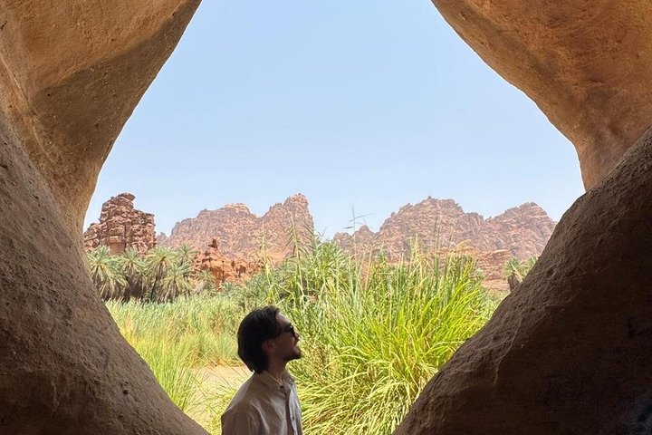 From AlUla: Wadi Al Disah Canyon Adventure