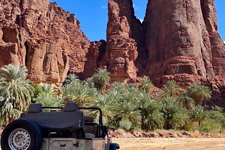 From AlUla: Wadi Al Disah Canyon Adventure