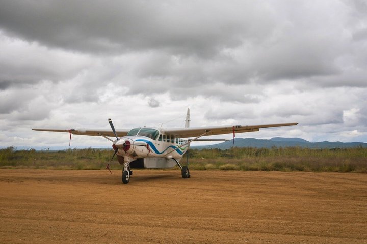 From Zanzibar: Mikumi 1-Day Safari with Scenic Flight & Lunch