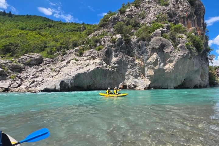 Vjosa River Rafting & Kayaking Adventure in Permet