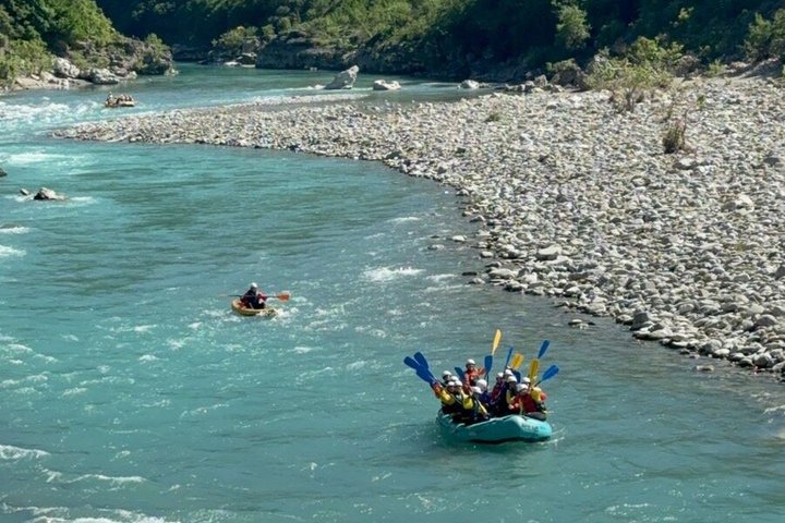 Vjosa River Rafting & Kayaking Adventure in Permet