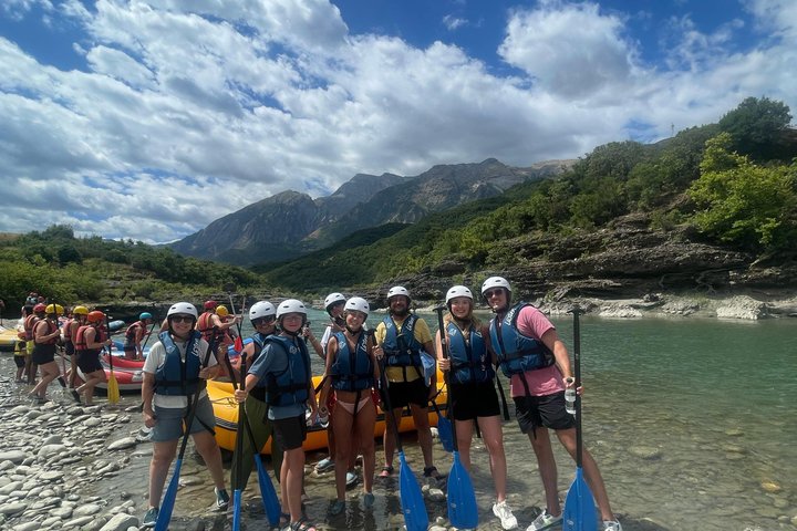 Vjosa River Rafting & Kayaking Adventure in Permet