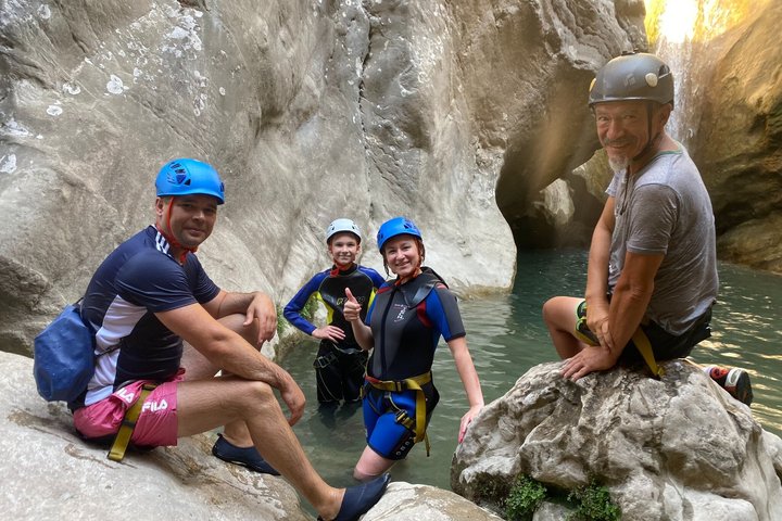 Family-Friendly Canyoning in Bar with Flexible Start Time