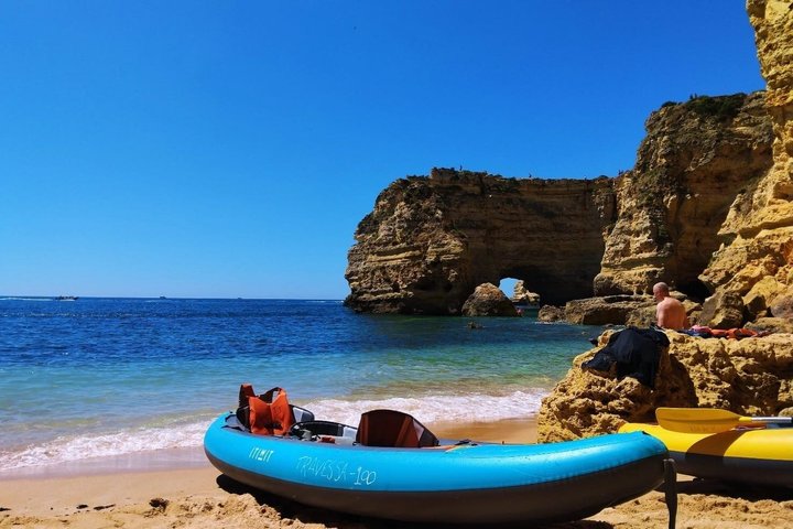 Kayak Guided Tour to Benagil Cave + Sunrise and Sunset
