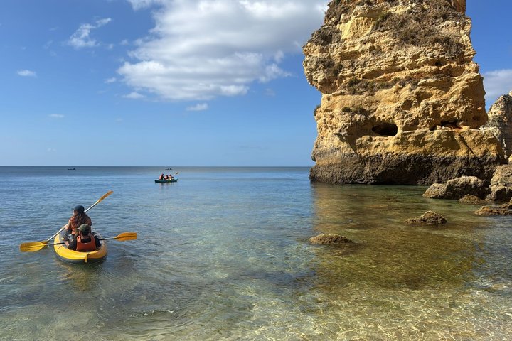 Kayak Guided Tour to Benagil Cave + Sunrise and Sunset