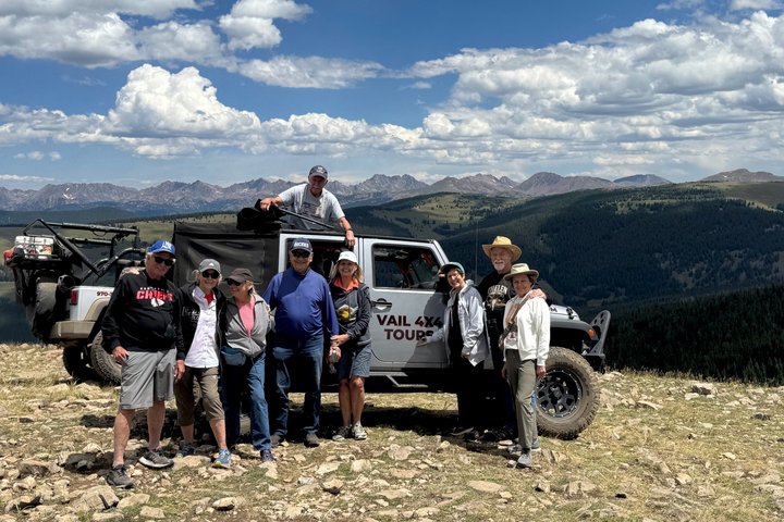 Top of the Rockies Jeep Tour - Vail, CO
