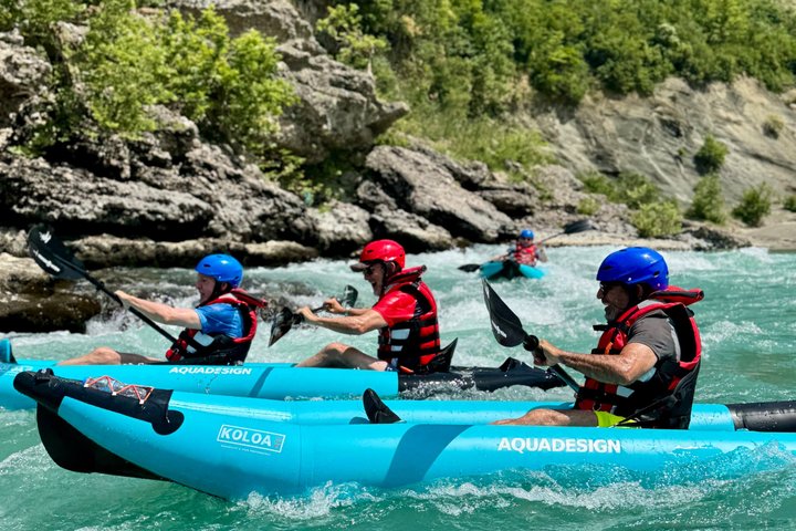 Kayaking Adventure in Vjosa National Park, Albania