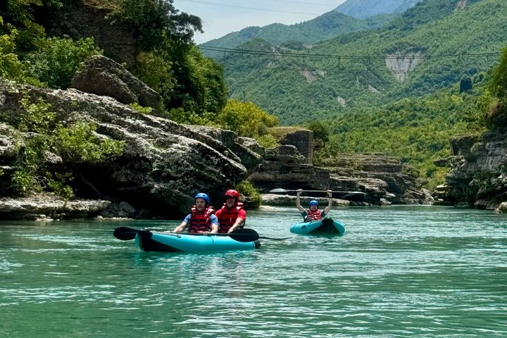 Kayaking Adventure in Vjosa National Park, Albania